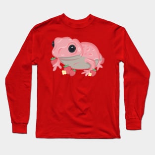 Look at you, Strawberry Frog Long Sleeve T-Shirt